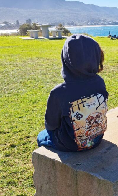 Kids Hoodie Back.jpeg Thumbnail